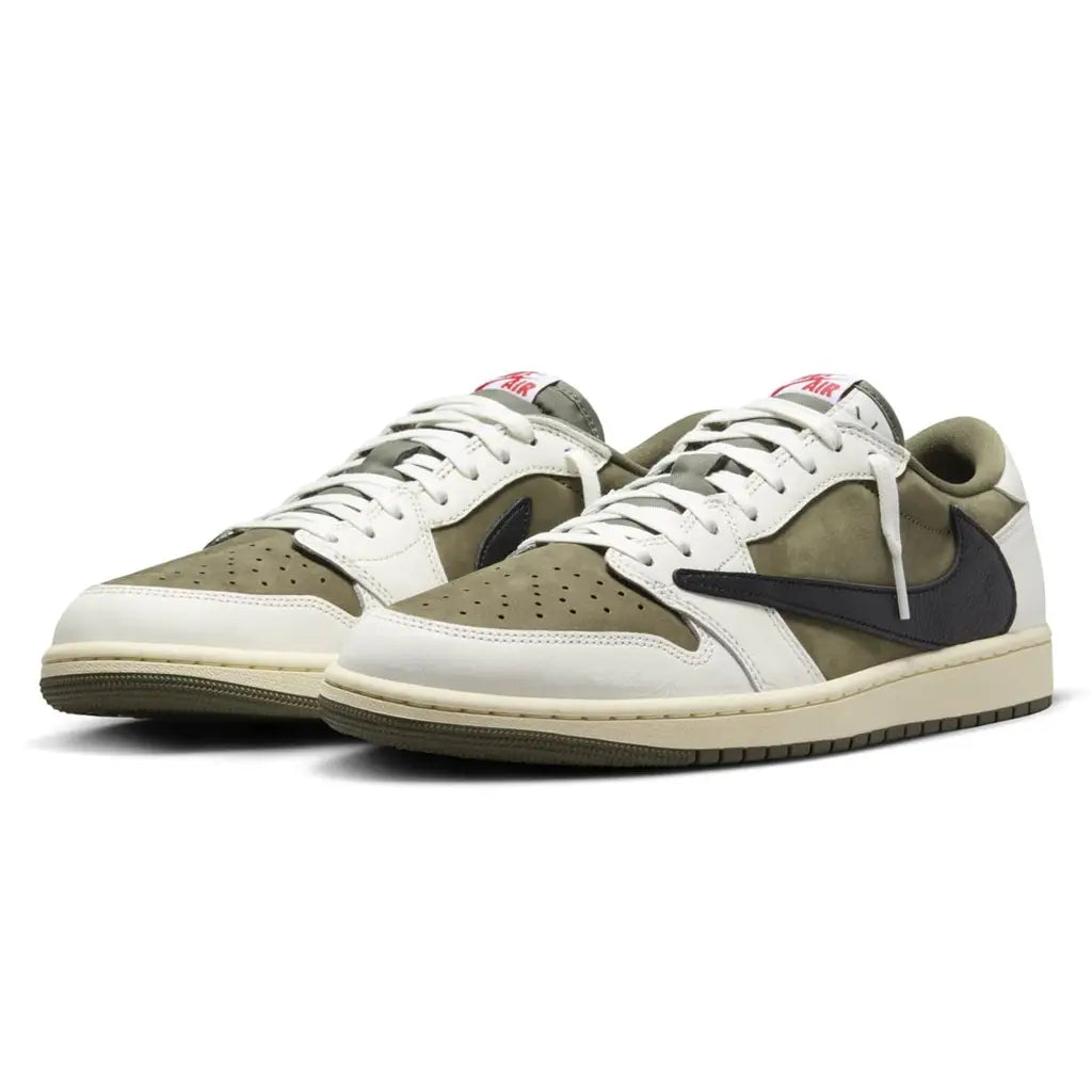 Air Jordan 1 Low x Travis Scott 'Medium Olive'